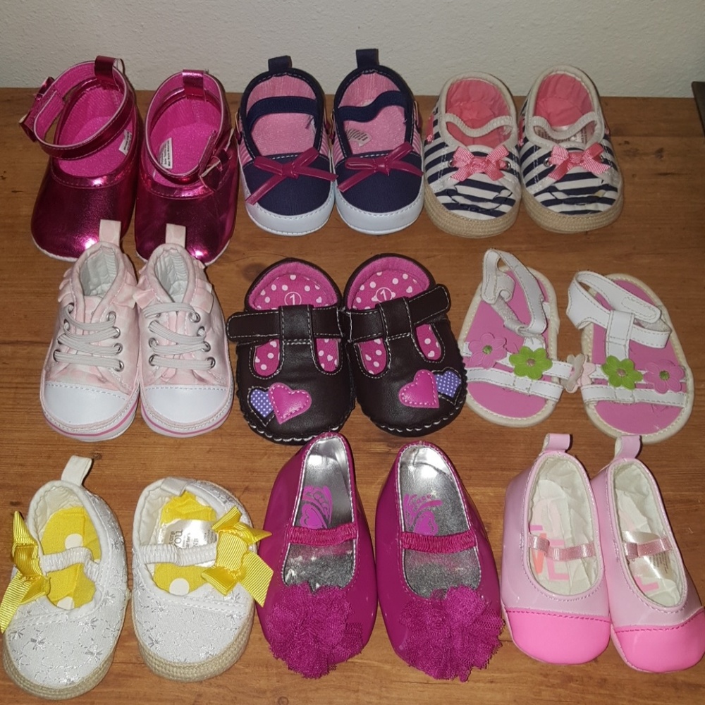 Baby Girl Shoe Bundle